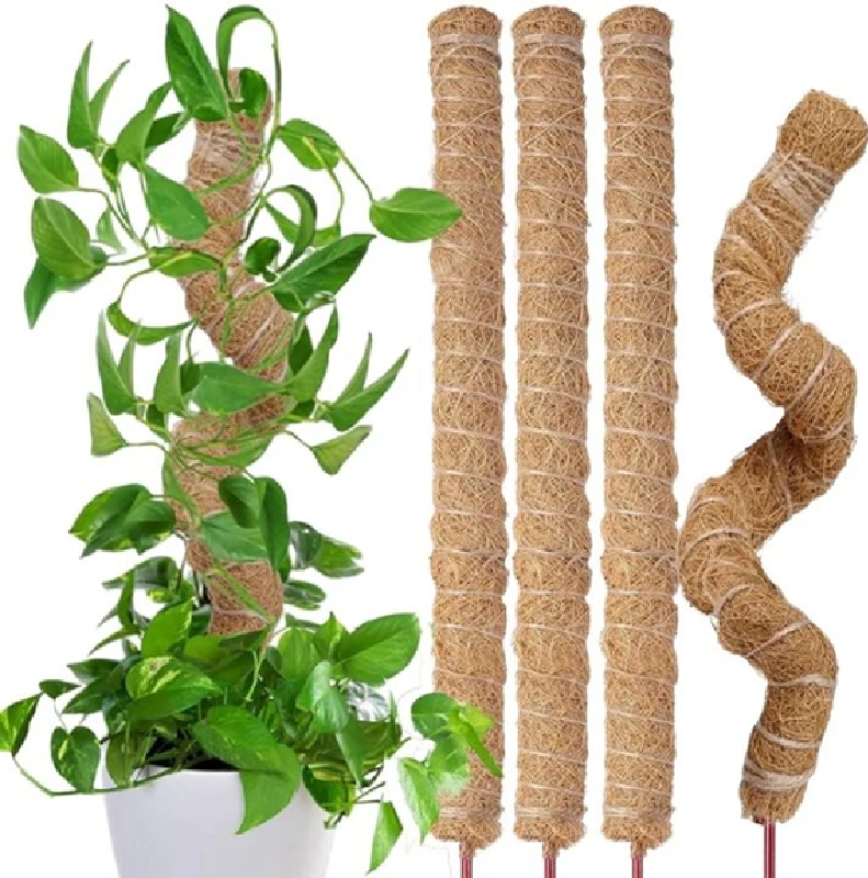 Bendable Coco Coir Moss Pole Plant Cage Climbing