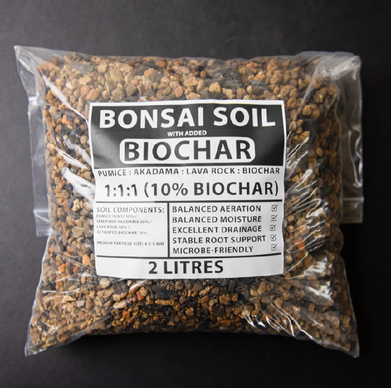 Premium Biochar Bonsai Soil Mix